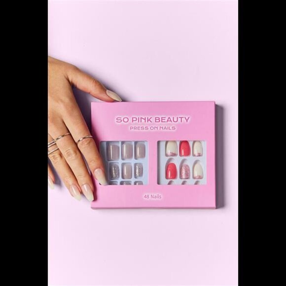 SO PINK BEAUTY Press On Nails 2 Packs - Picture 13 of 16